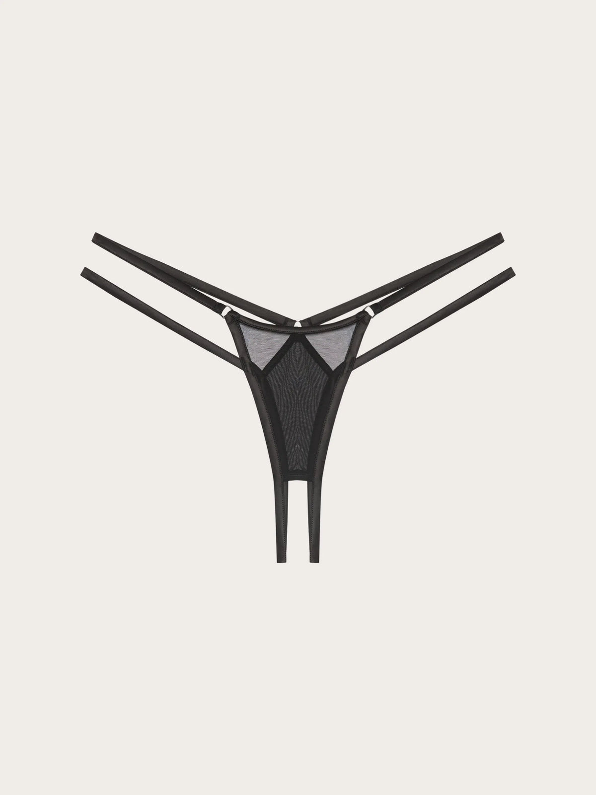 Yamamay BLACK Women Open Brazilian Briefs - Prive&