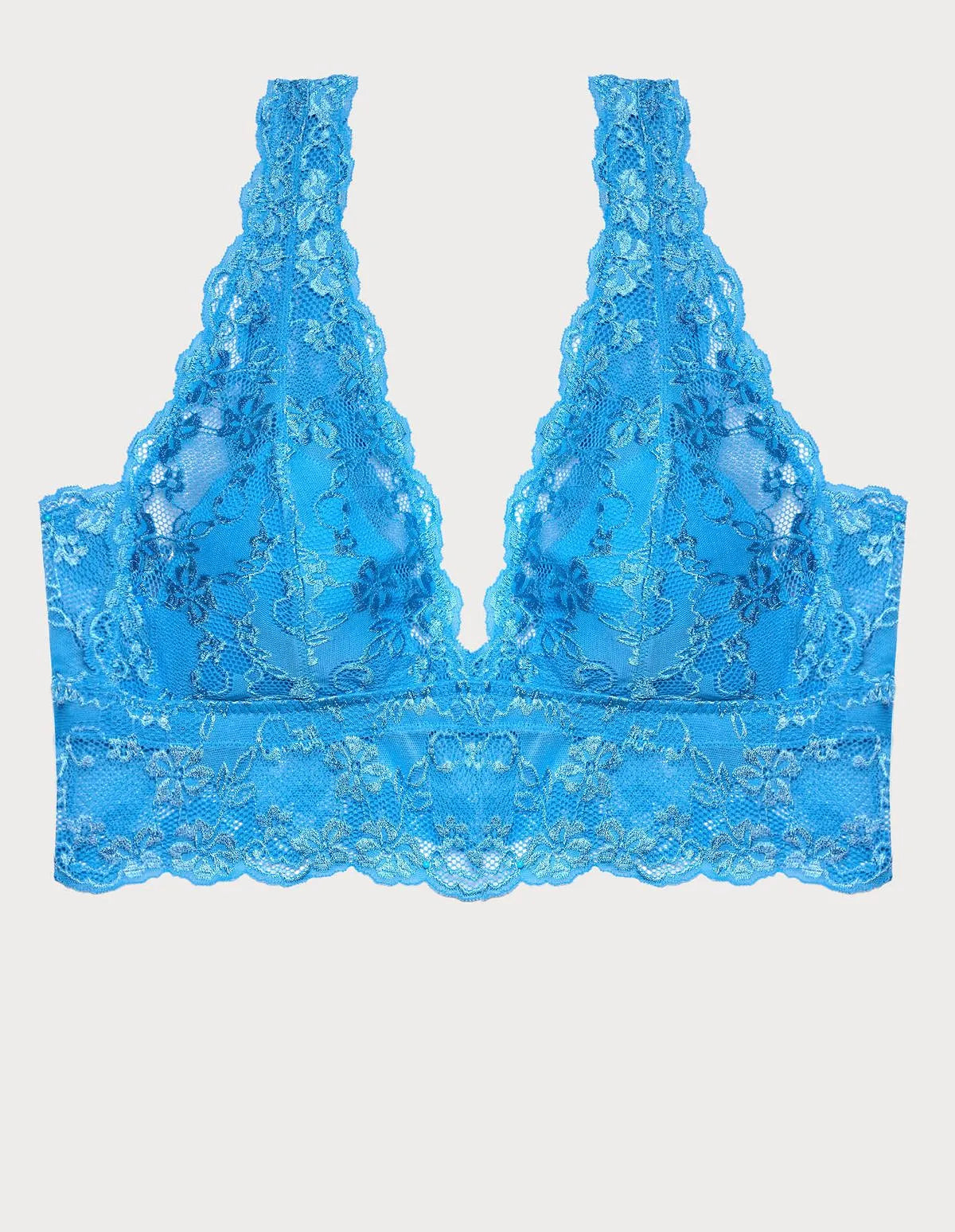 Yamamay_Turquoise_Unlined Turquoise Bralette in Soft Lace Ð Primula Color_IBRD183005_103_05