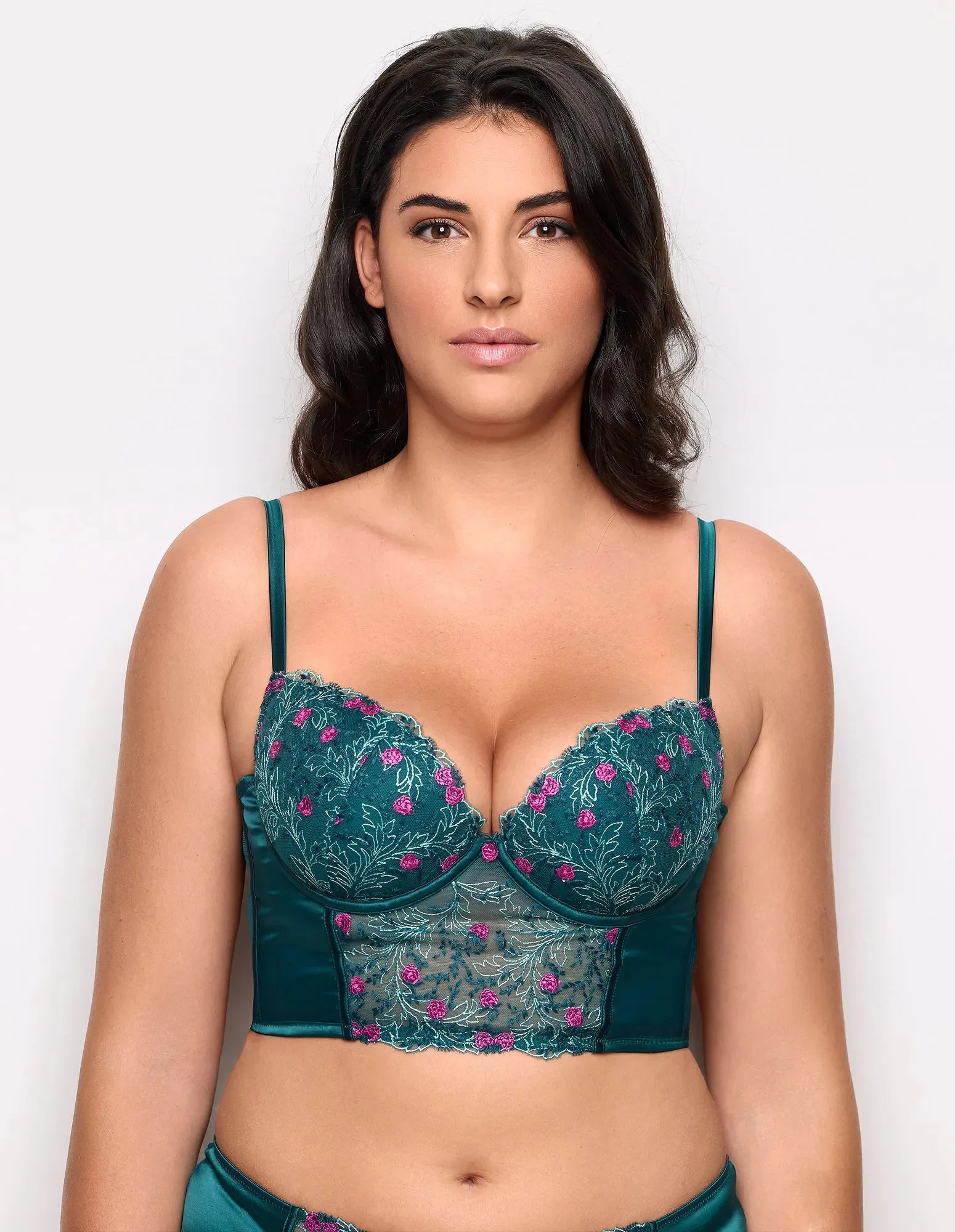 Yamamay_Dark Green_Underwired Bustier Ð Berry_IBRD183013_121_02