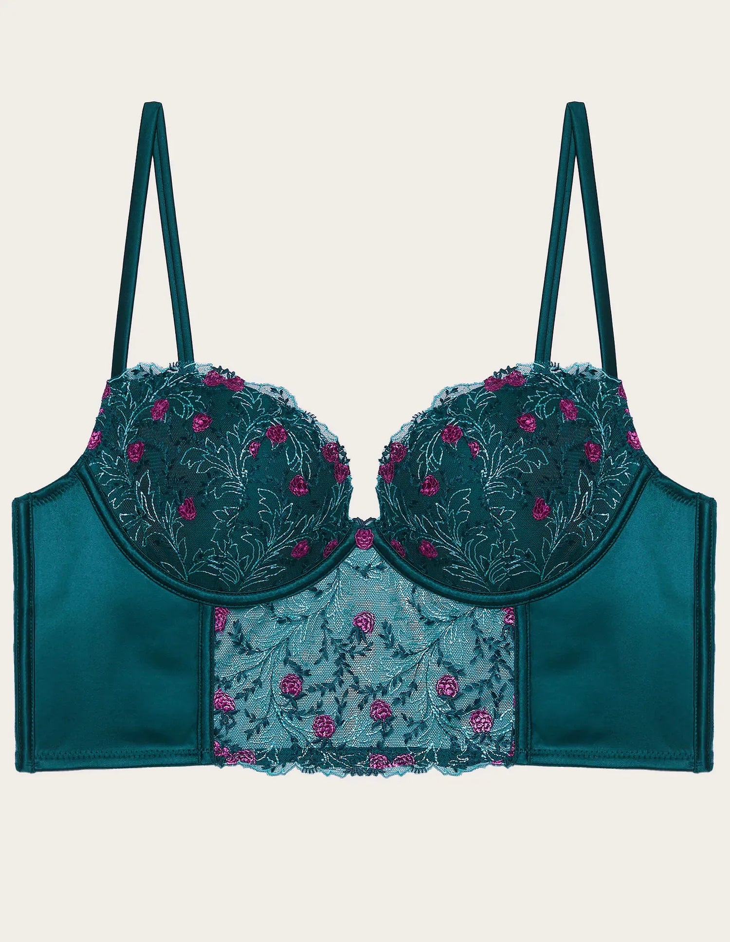 Yamamay_Dark Green_Underwired Bustier Ð Berry_IBRD183013_121_05