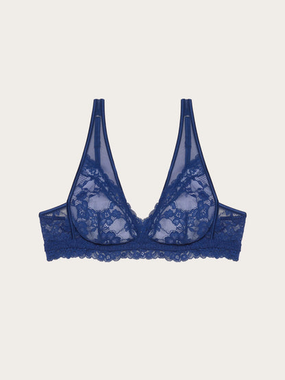 Yamamay_Royal Blue_Gemma Unlined Wireless Lace Bralette_IBRD184001_026_05