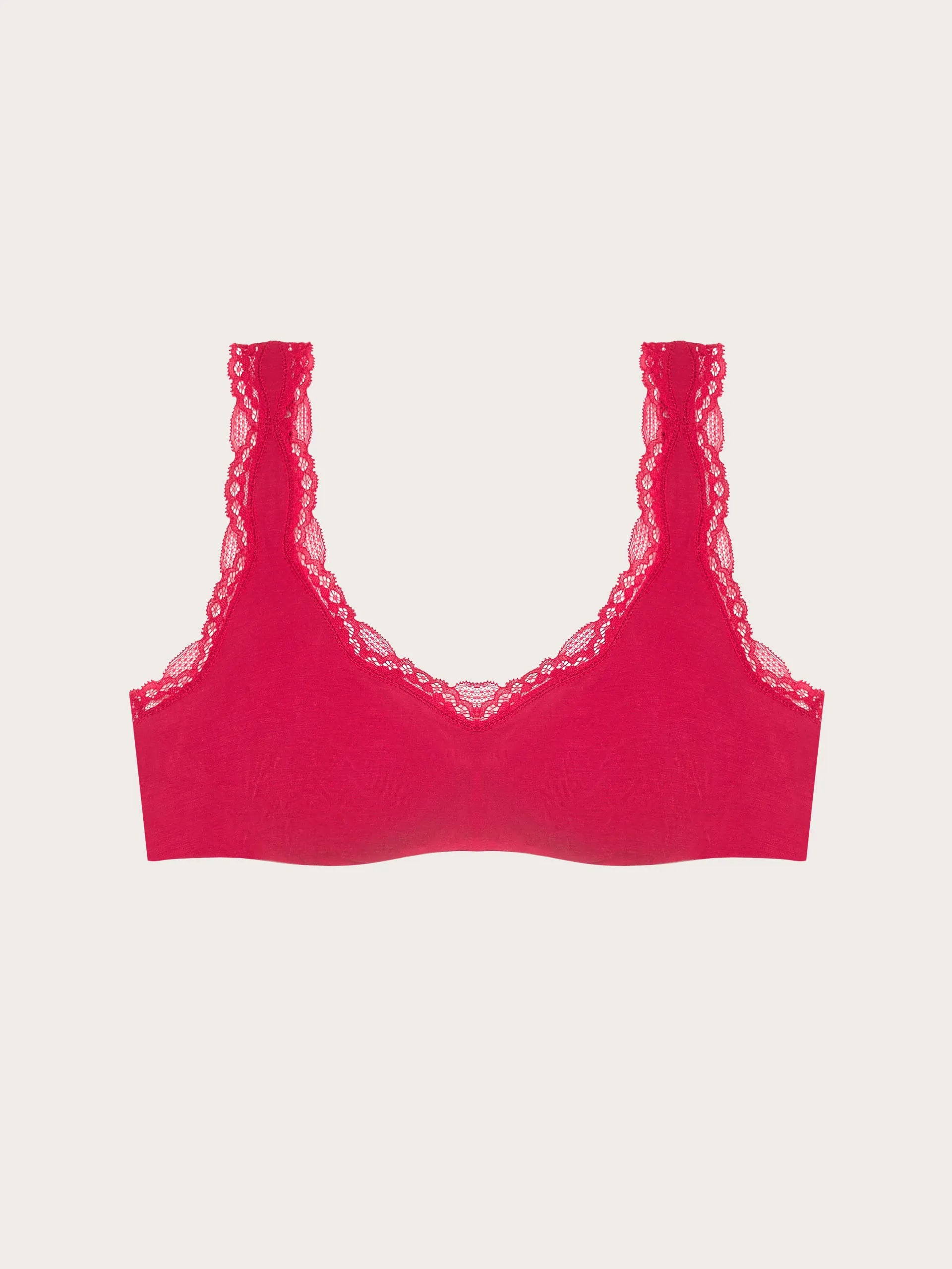 Yamamay_Ruby Red_Tencel¨ Modal Flexible Underwired Unlined Bralette with Silk_IBRD184003_909_05