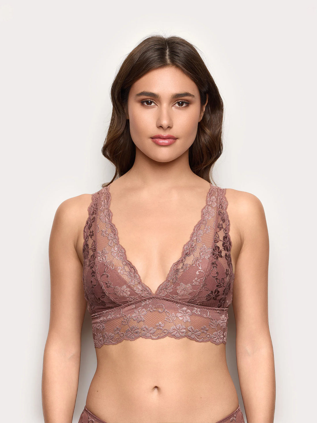 Yamamay_Dark Mauve_Bralette Bra without Wire - Primula Color_IBRD191003_063_02