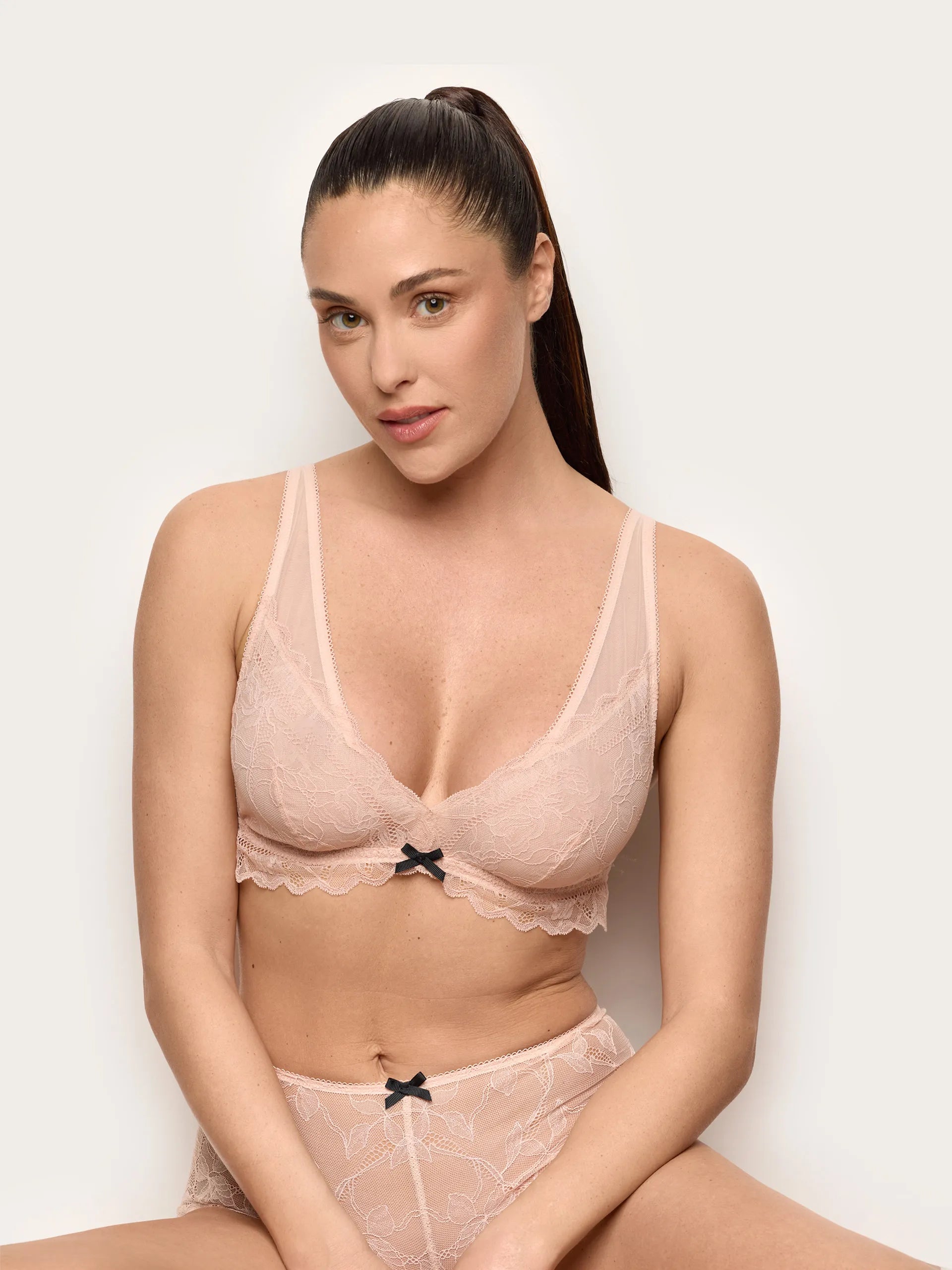 Yamamay_Pale Pink_Unlined, Non-Wired Bralette - Elodie_IBRD191012_090_01