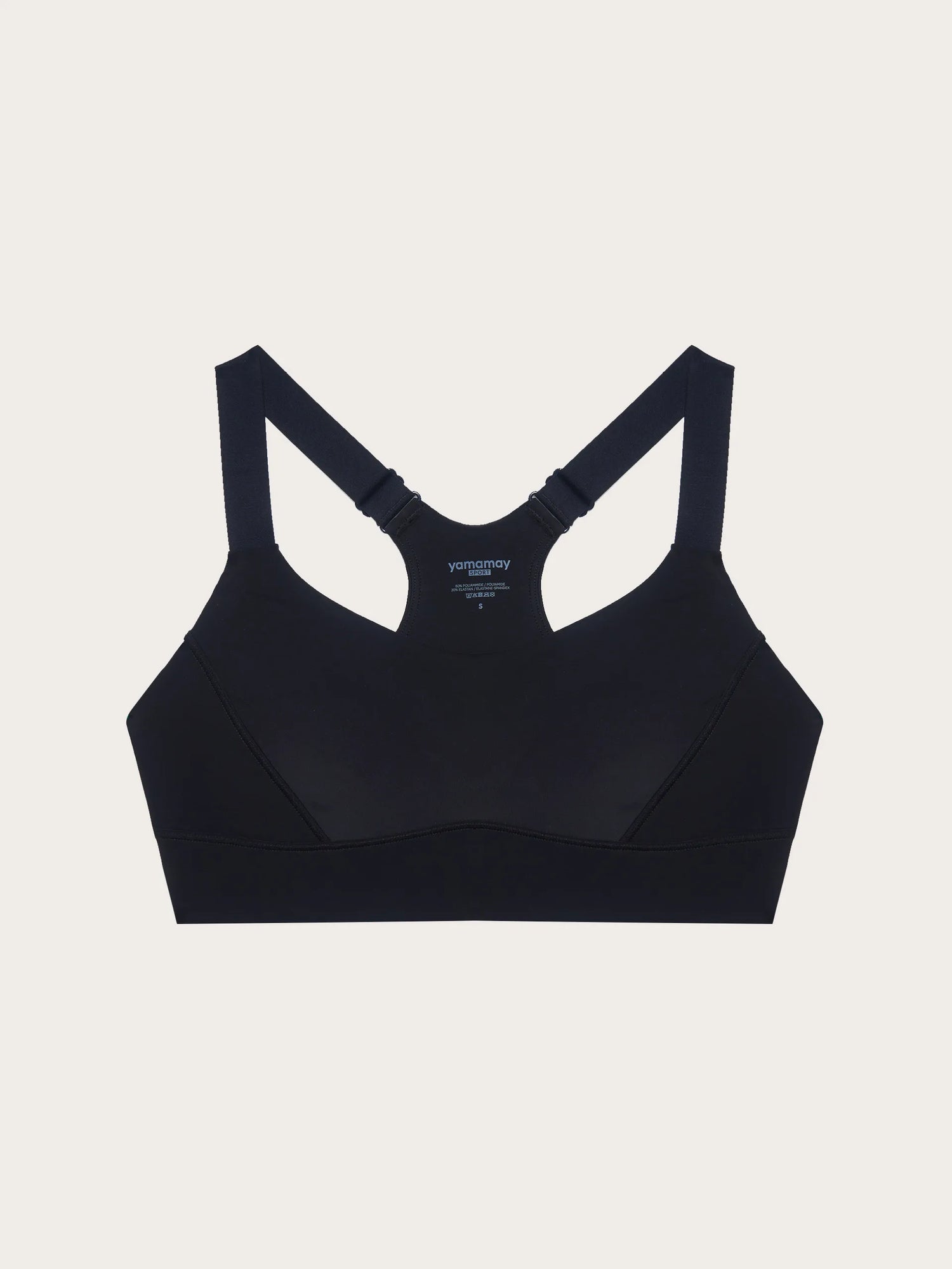 Yamamay_Black_Preformed Sports Top - Y-Sport_IBRD191013_072_04