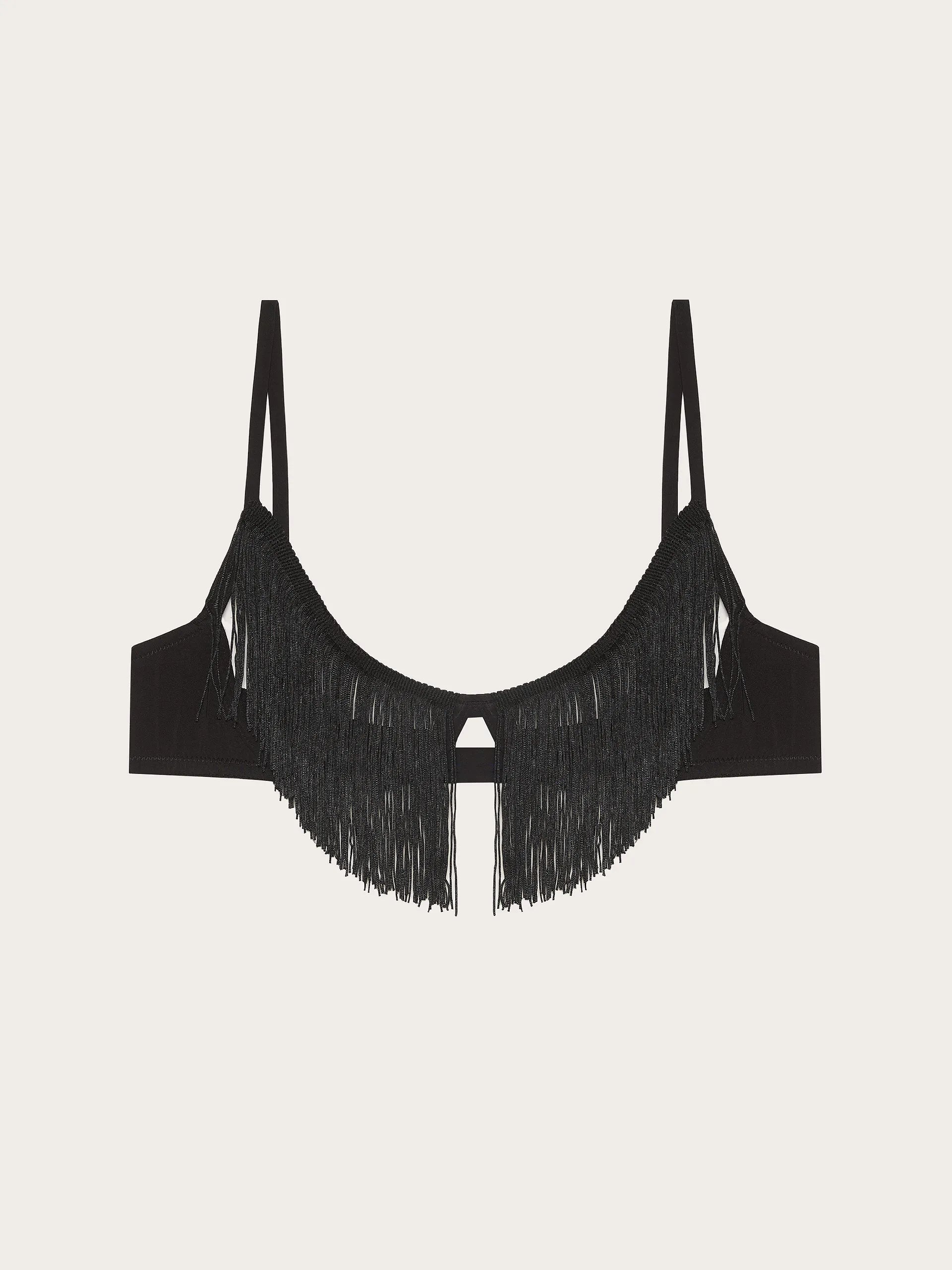 Yamamay_Black_Carioca Bra with Underwire and Fringes - Priv� Dana_ICAD191001_072_05