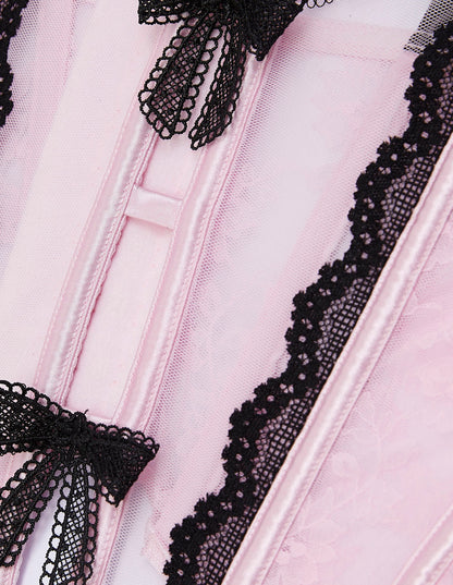 Yamamay_Lily Unpadded Lace and Net Guepiere Without Underwire with Boning_ICRD181002_900_06