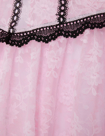 Yamamay_Lily Unpadded Lace Babydoll with Underwire_ICRD181003_900_05