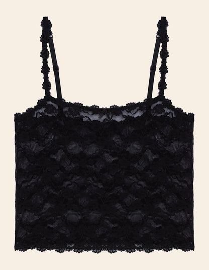 Yamamay_Fancy Lace Short Top in Stretch Lace with Square Neckline and Thin Straps_ICRD181006_072_04