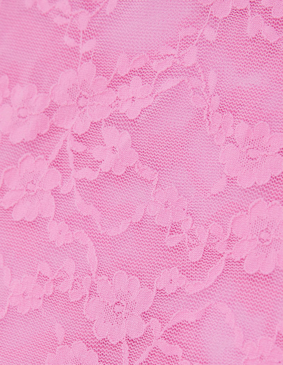 Yamamay_Fancy Lace Short Top in Stretch Lace with Square Neckline and Thin Straps_ICRD181006_077_05