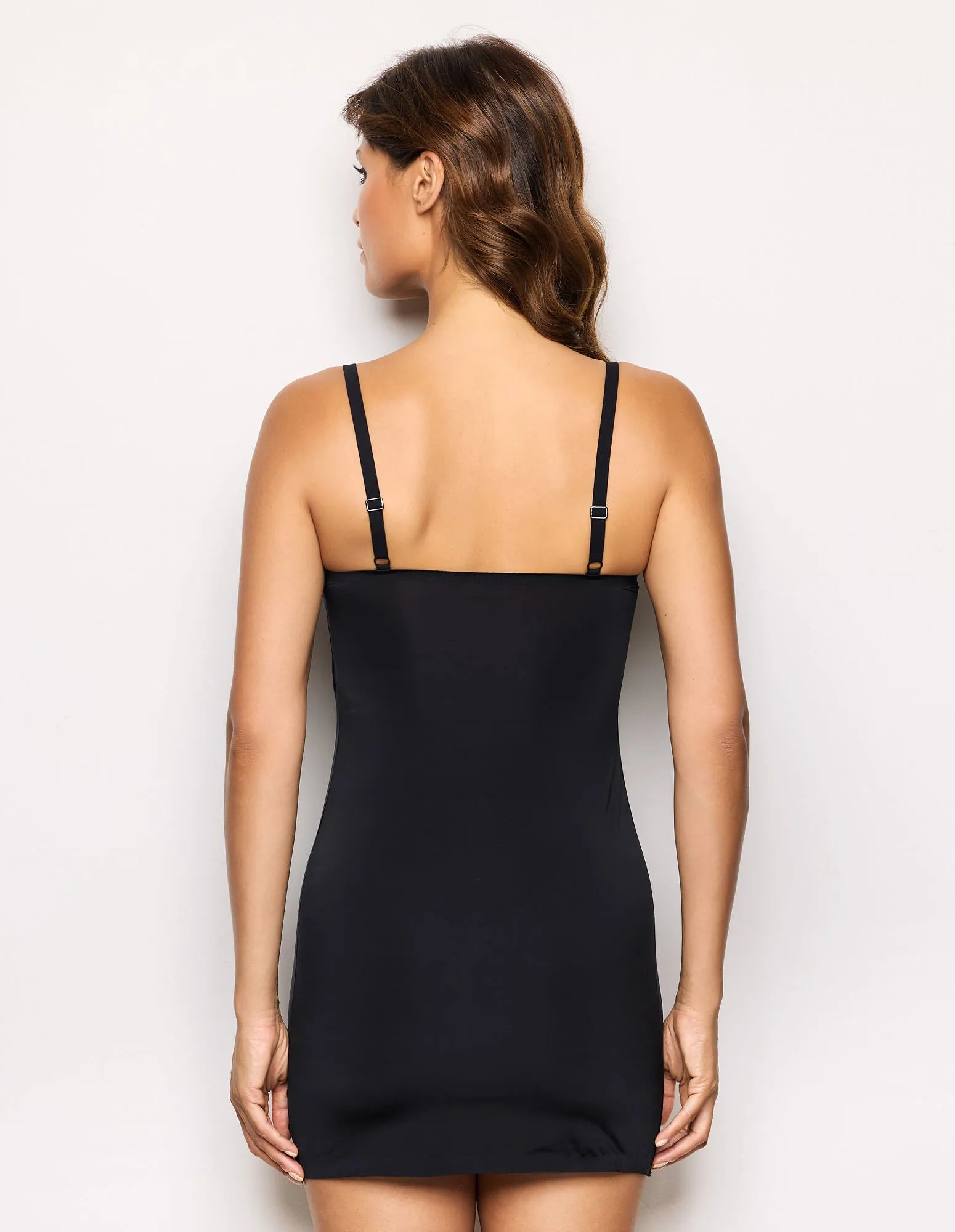 Yamamay_Black_Padded Slip Dress in Ultralight Jersey Ð Invisible_ICRD183004_072_03