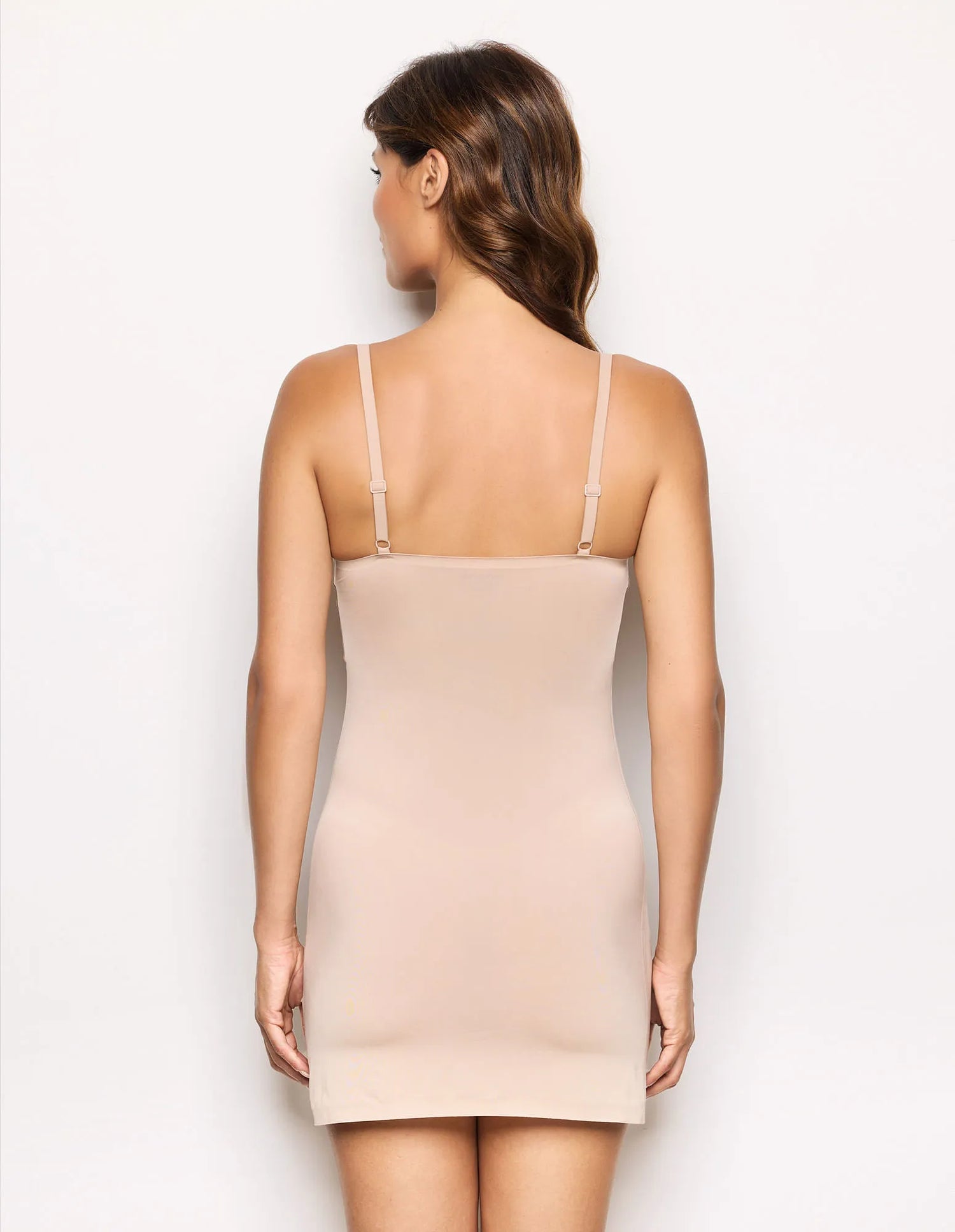 Yamamay_Bronze_Padded Slip Dress in Ultralight Jersey Ð Invisible_ICRD183004_216_03