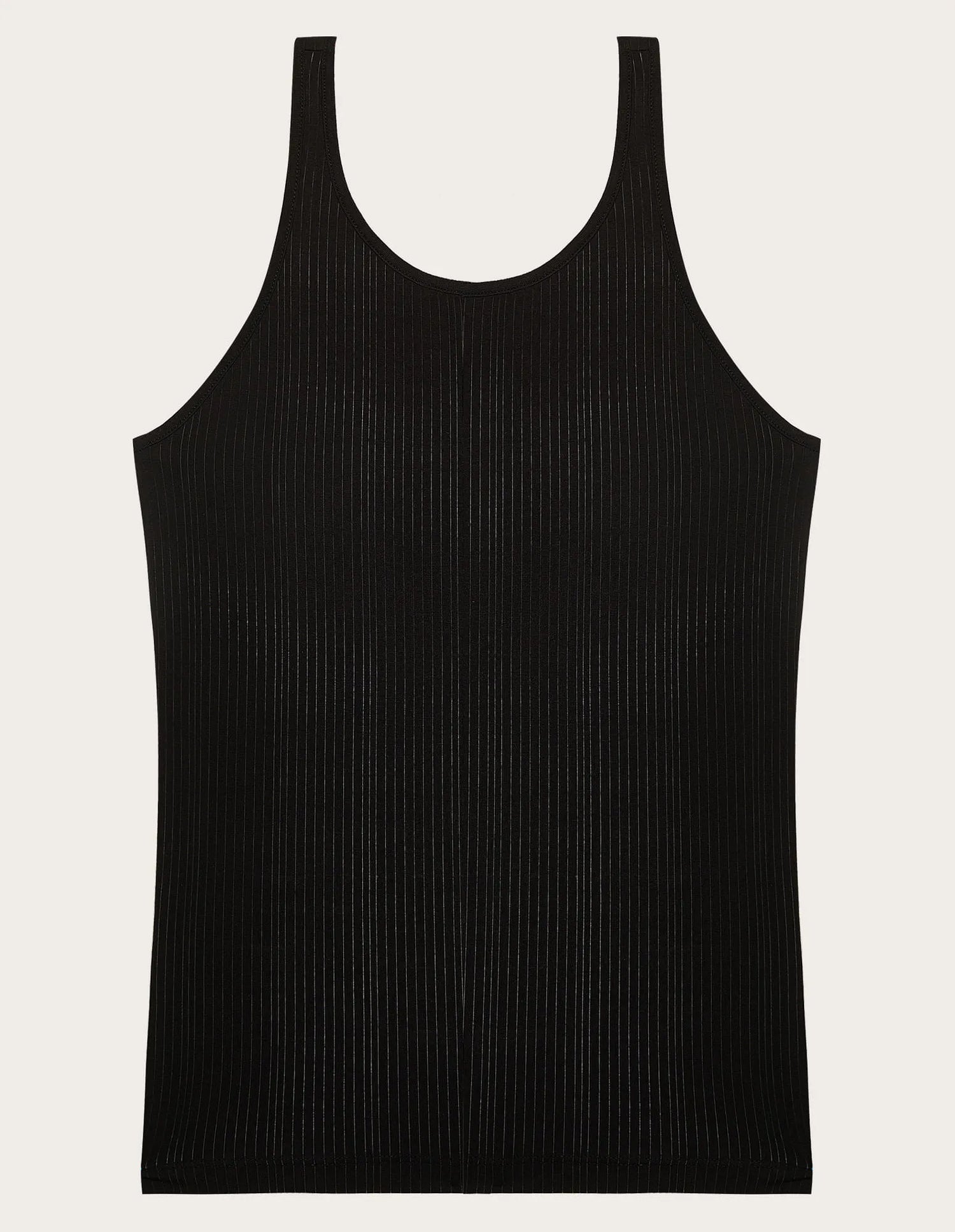 Yamamay_Black_Ribbed Top Ð Soft Modal Rib_ICRD183007_072_05