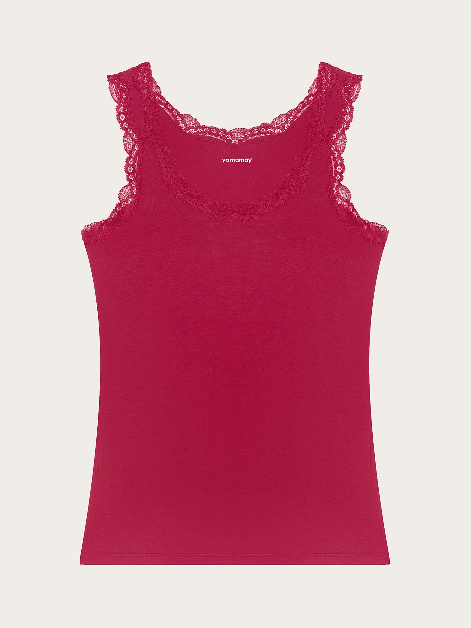 Yamamay_Ruby Red_Tank Top in Tencel¨ Modal with Silk_ICRD184003_909_05
