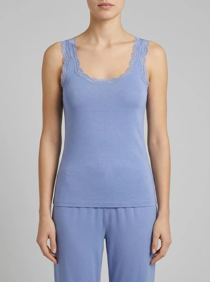 Yamamay_Denim_Tank Top in Tencel¨ - Modal/Silk Color_ICRD191003_038_00