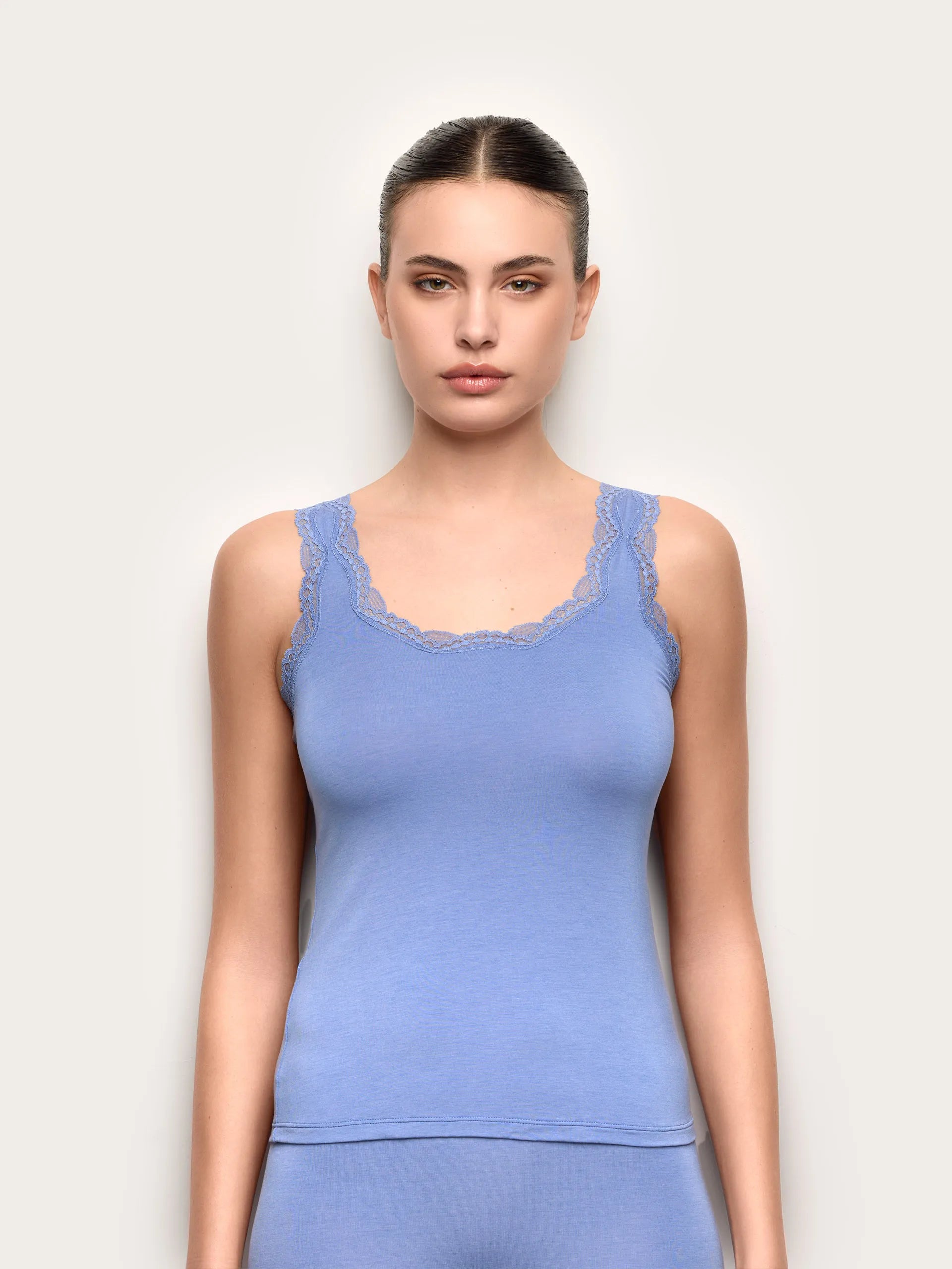 Yamamay_Denim_Tank Top in Tencel¨ - Modal/Silk Color_ICRD191003_038_02
