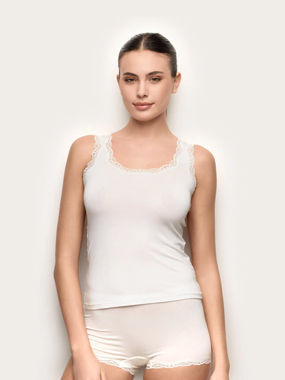 Yamamay_Silk_Camisole - Modal/Silk Color_ICRD191004_096_01