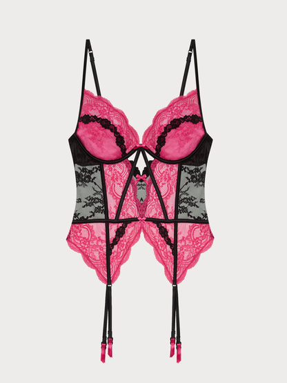 Yamamay_Fuchsia_Underwired Guepiere - Caprice_ICRD191005_040_06