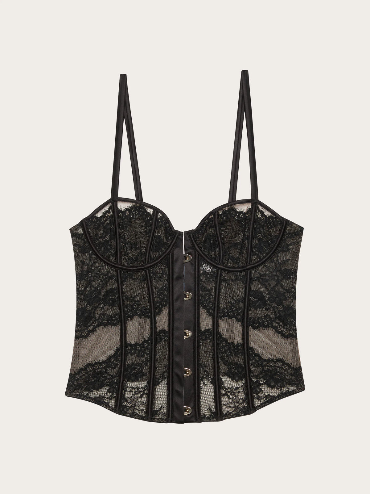 Yamamay BLACK Women Girdle - The Corset Collection SKU: ICRD193006_072 Image 05