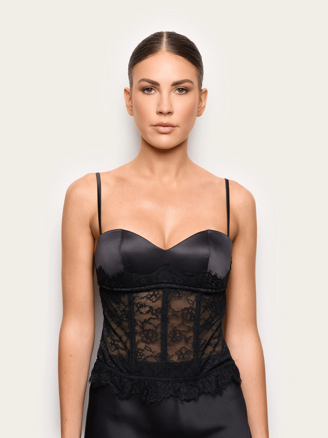 Yamamay BLACK Women Padded Girdle - The Corset Collection SKU: ICRD193007_072 Image 02