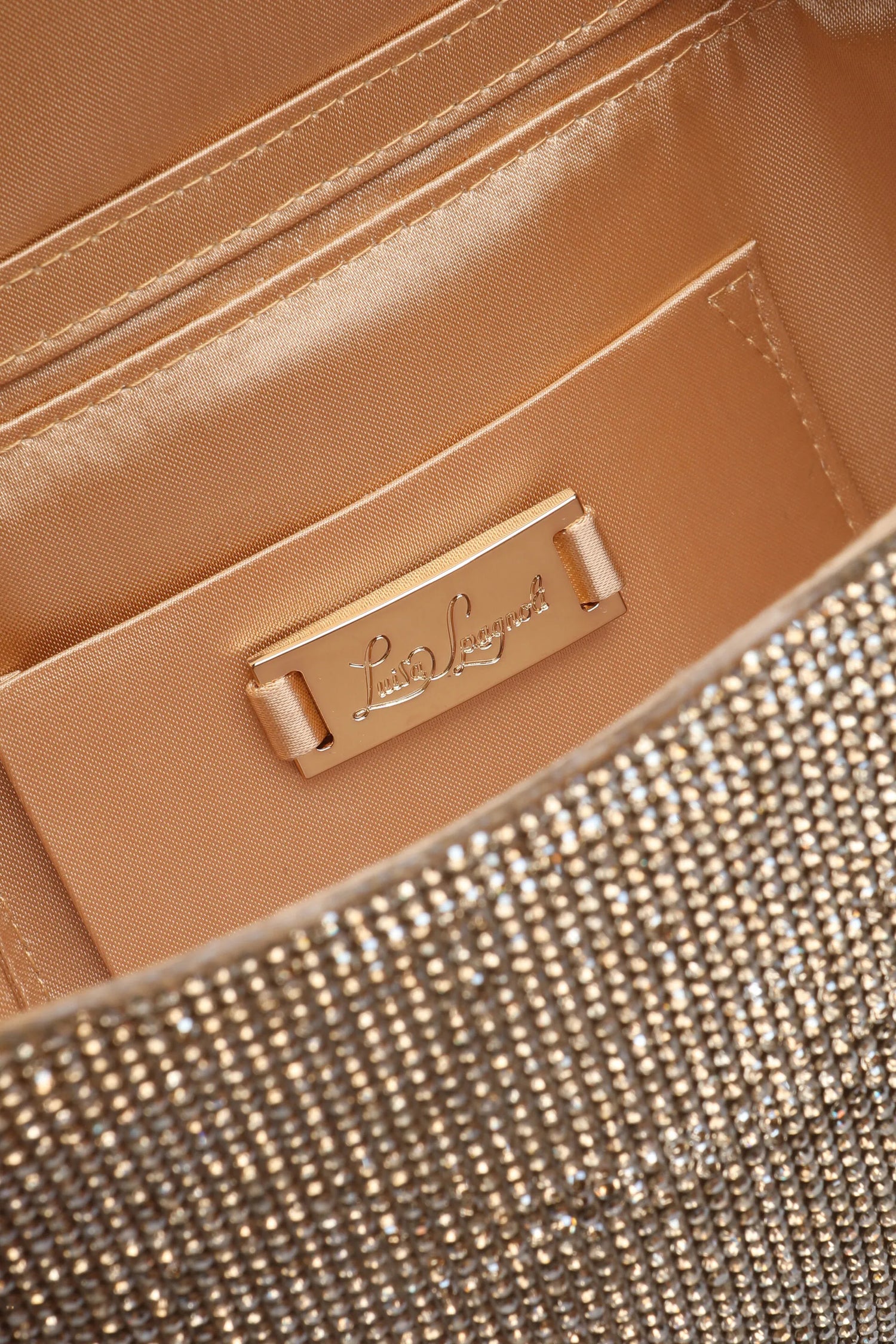 Luisa Spagnoli Nickel/Oro Women Iglesias - Elegant Clutch SKU: IGLESIAS A_0001 0002 Image 06