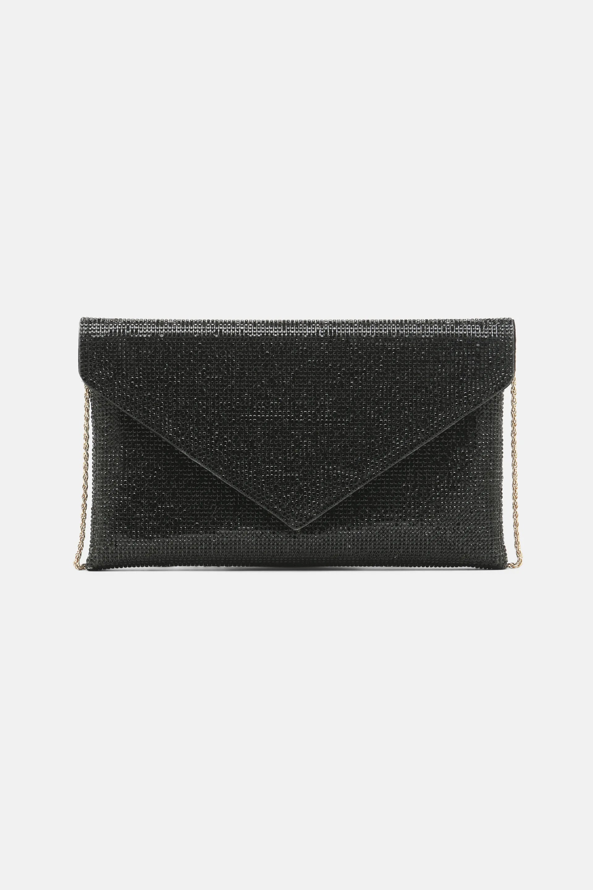 Luisa Spagnoli Nero/Oro Women Iglesias - Elegant Clutch SKU: IGLESIAS A_0101 0002 Image 01