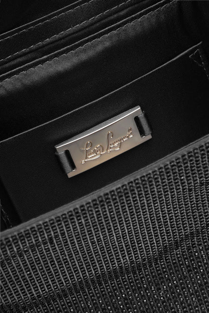 Luisa Spagnoli Nero/Oro Women Iglesias - Elegant Clutch SKU: IGLESIAS A_0101 0002 Image 06