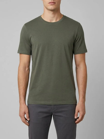 Yamamay_Hunter Green_Cotton Jersey Sweater Supima¨ Luxury Color_IMAU191001_115_00