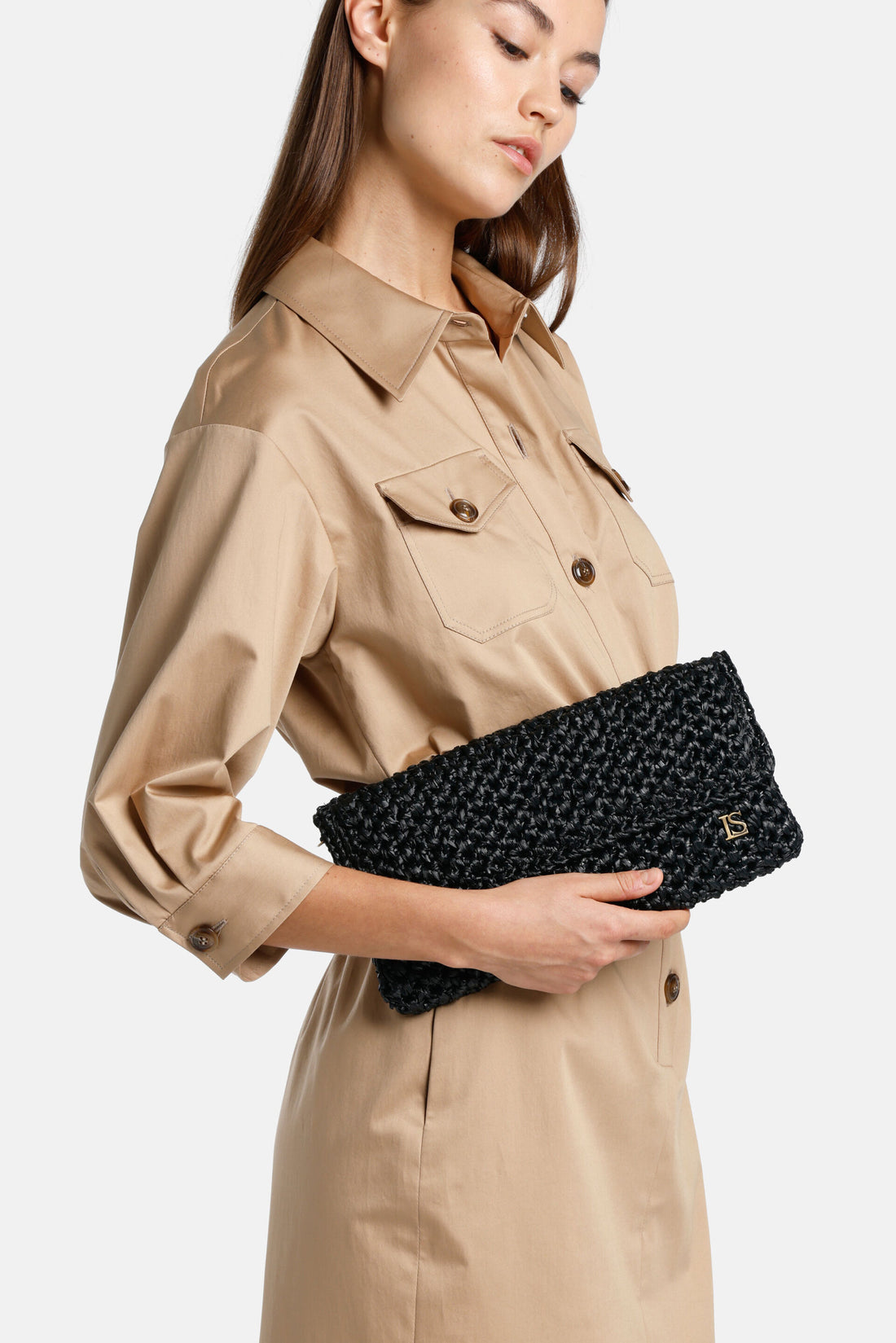 Luisa Spagnoli_Infusa - Raffia Clutch_INFUSA_0101 0093_01
