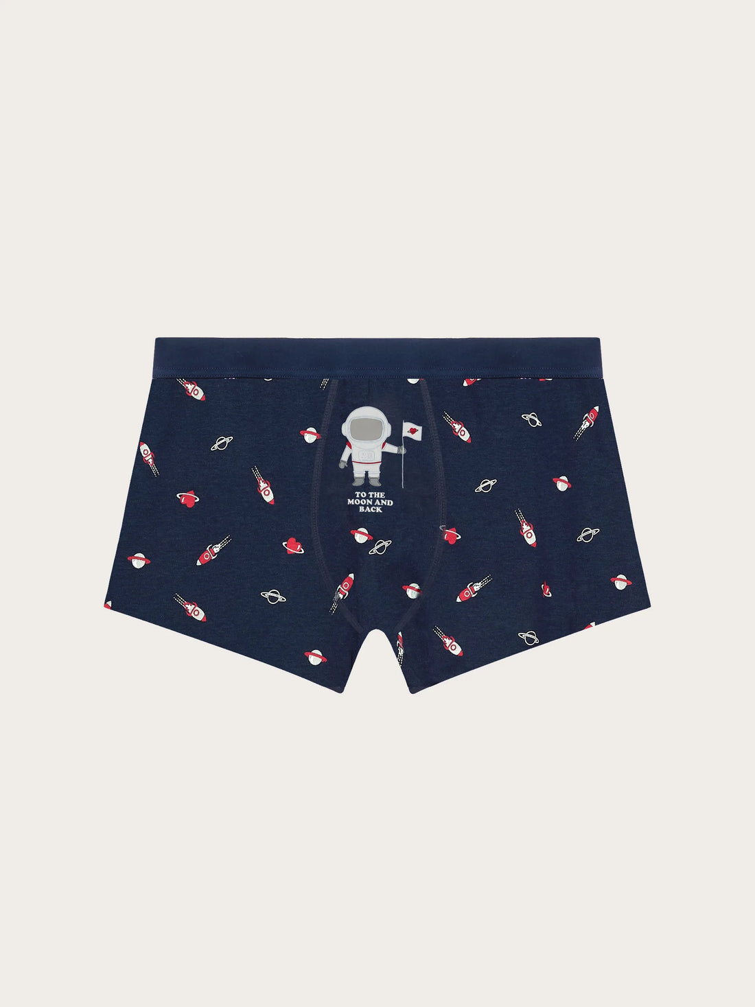 Yamamay_Printed_Space Print Cotton Jersey Boxer Shorts - That&