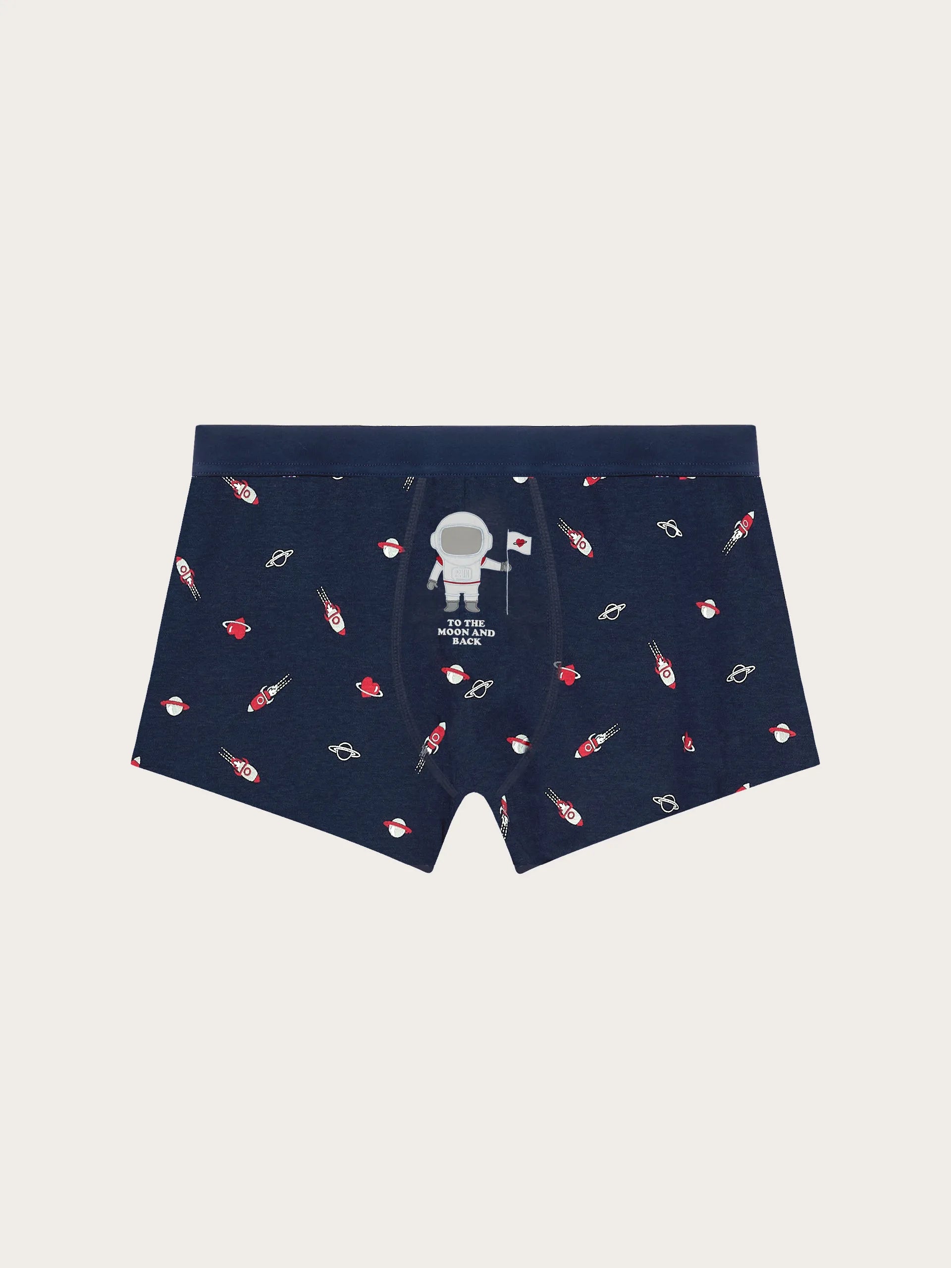 Yamamay_Printed_Space Print Cotton Jersey Boxer Shorts - That&