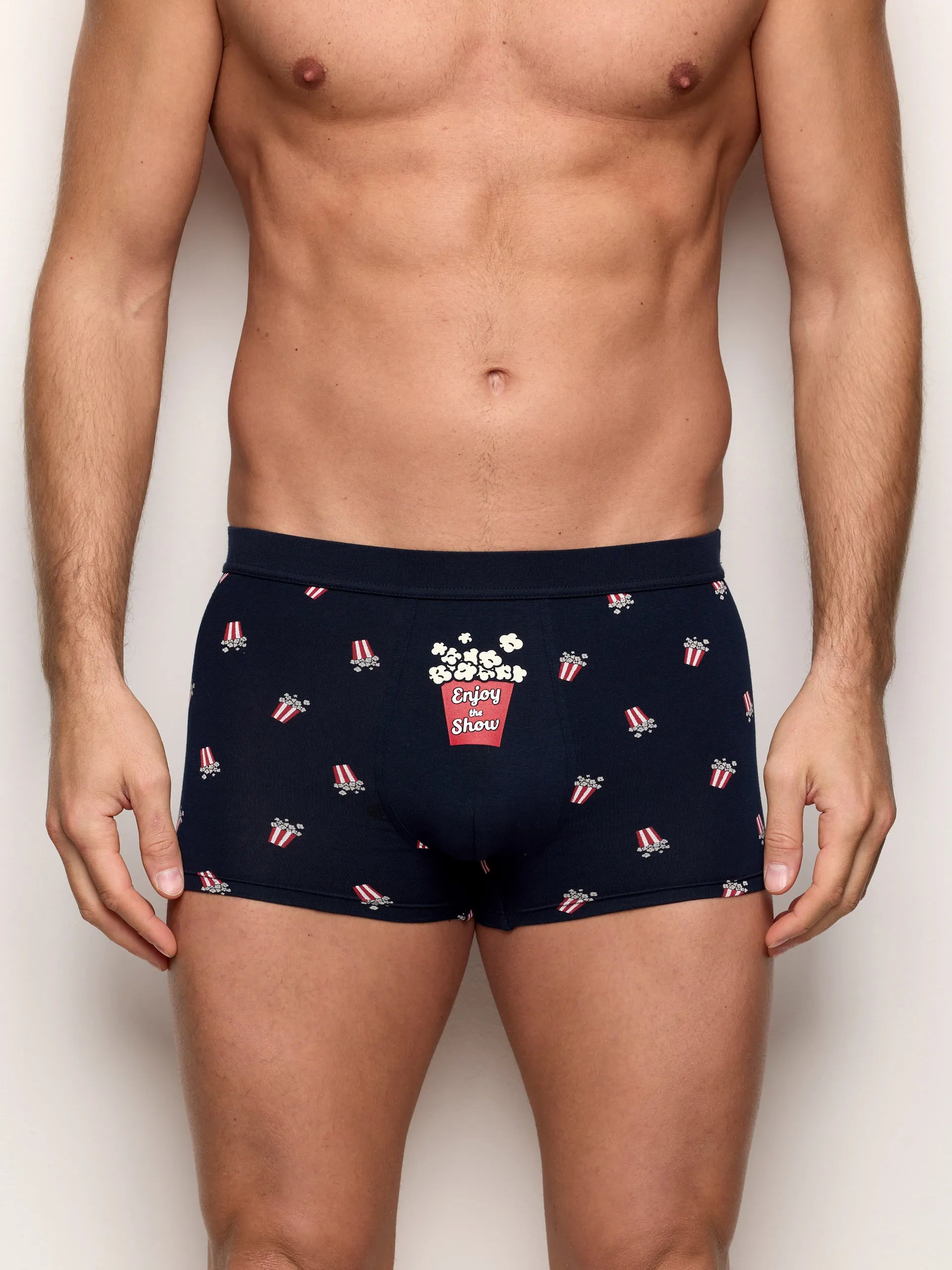 Yamamay_Printed_Cotton Jersey Boxer Shorts with Pop Corn Print - That&