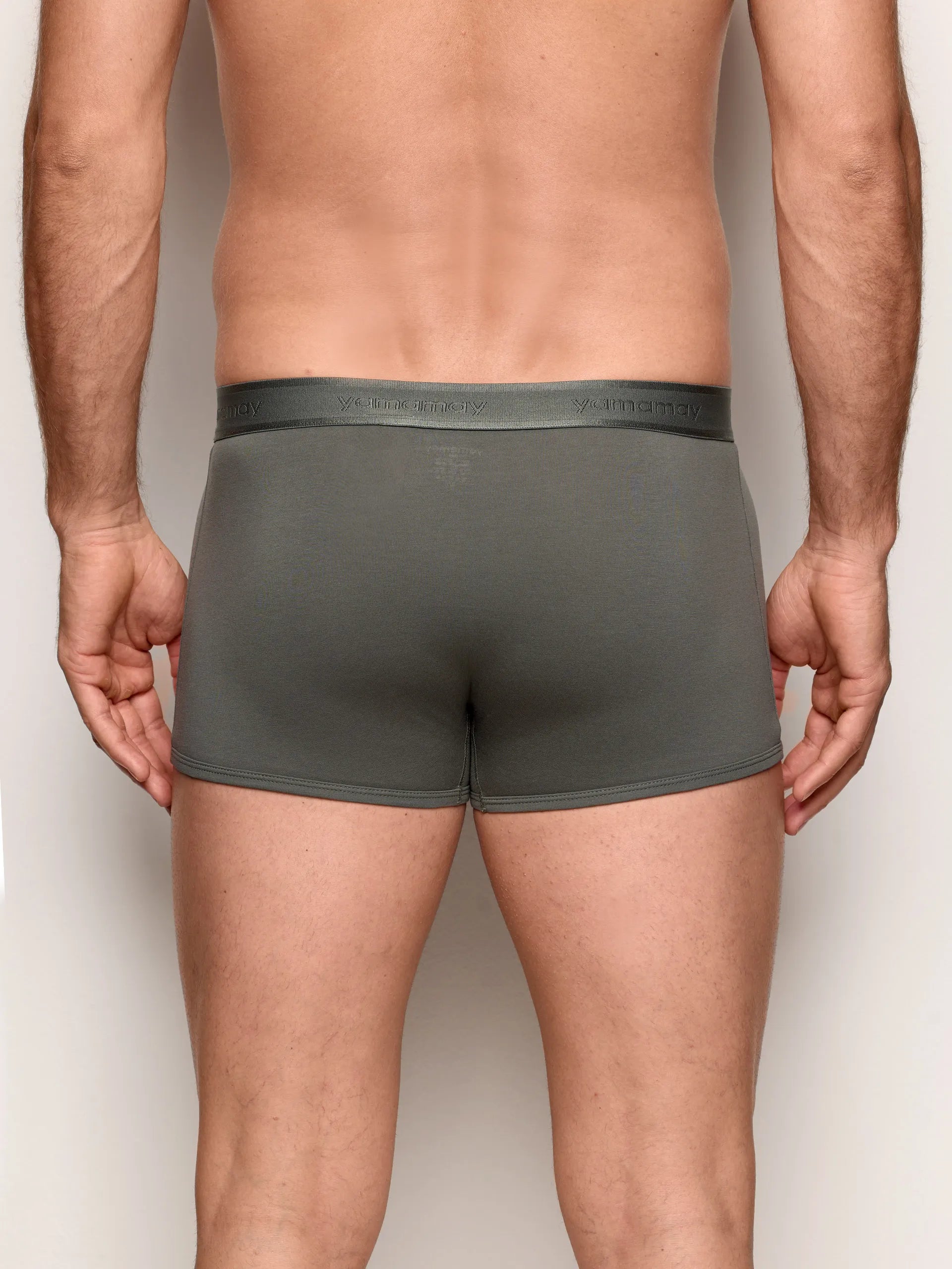 Yamamay_Hunter Green_Supima¨ Luxury Color Cotton Jersey Boxer Shorts_IPAU191006_115_03