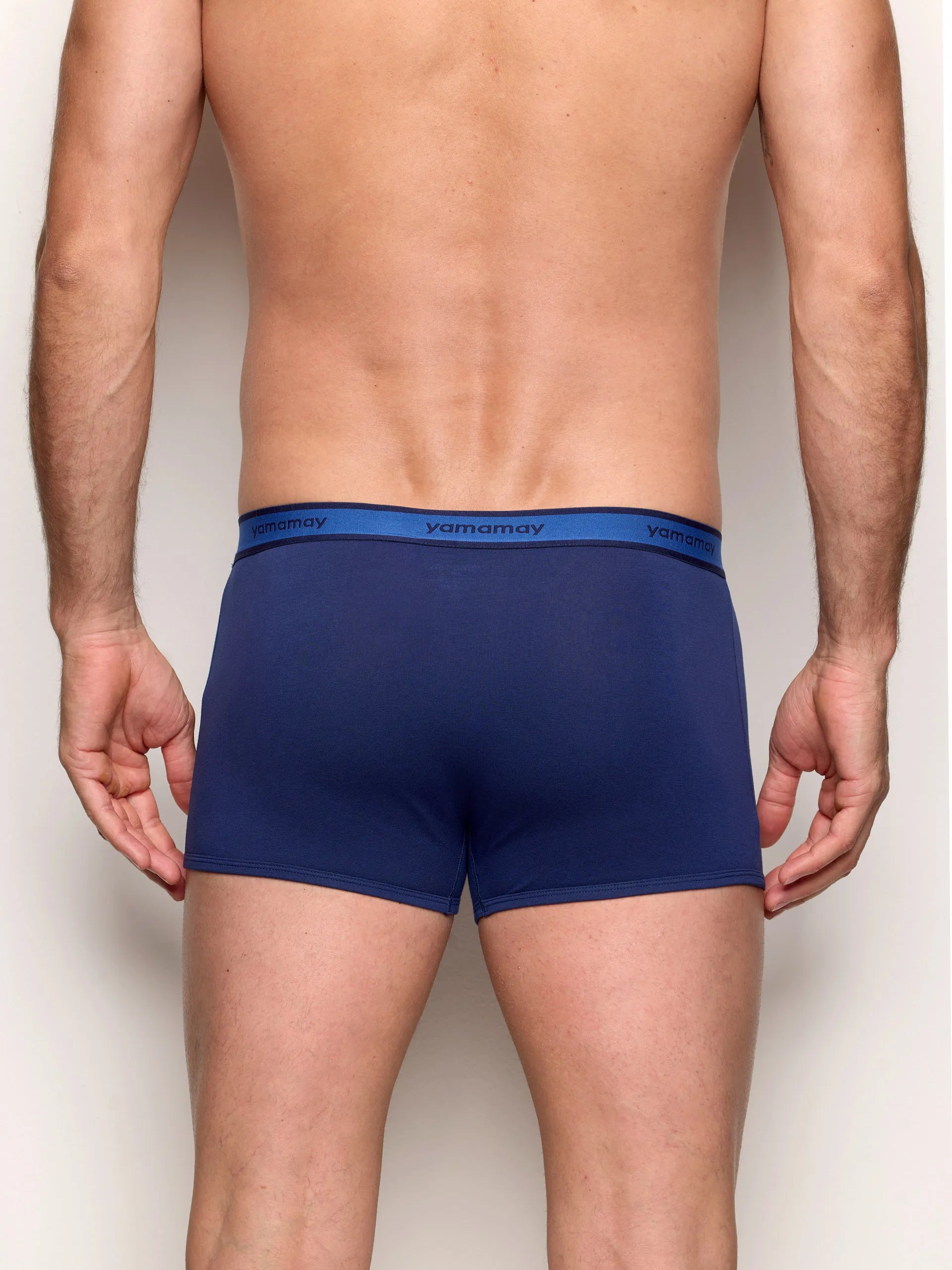 Yamamay_Dark Blue_Cotton Jersey Boxer Shorts - New Fashion Color_IPAU191009_215_03