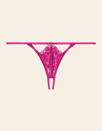 Yamamay_PrivŽ - Secret Heart Open Thong in Embroidered Flounce with Metal Heart_IPED181012_040_06