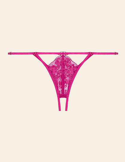 Yamamay_PrivŽ - Secret Heart Open Thong in Embroidered Flounce with Metal Heart_IPED181012_040_07