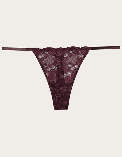 Yamamay_Mahogany_Adjustable Thong in Mahogany Lace Ð Primula Color_IPED183004_070_06