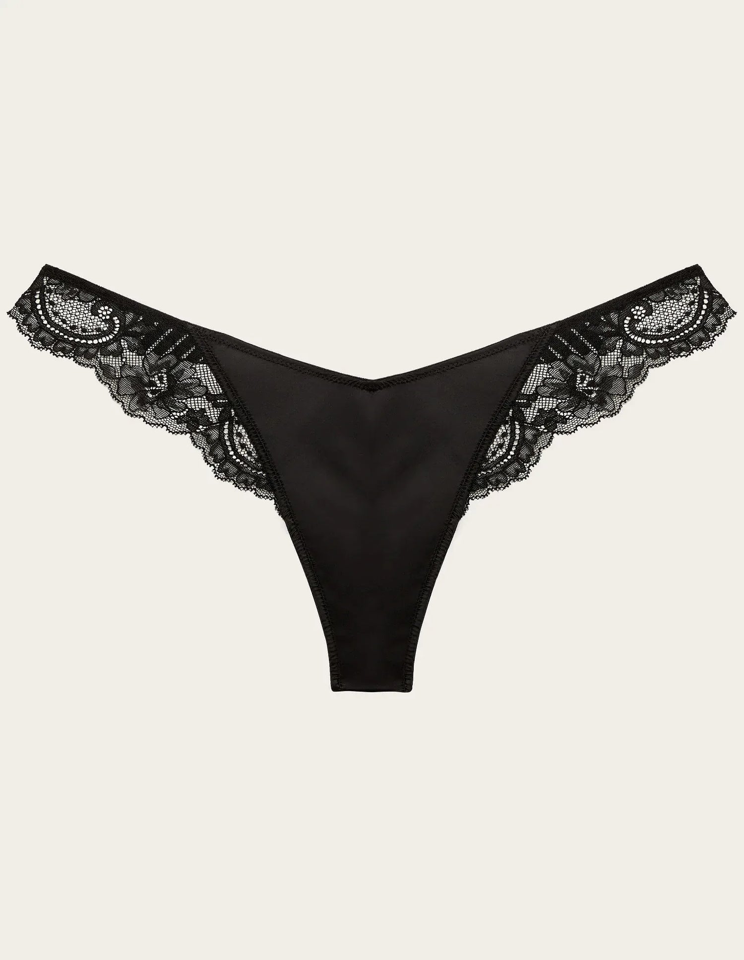 Yamamay_Black_WomenÕs Thong with Lace Details Ð Malice_IPED183006_072_06