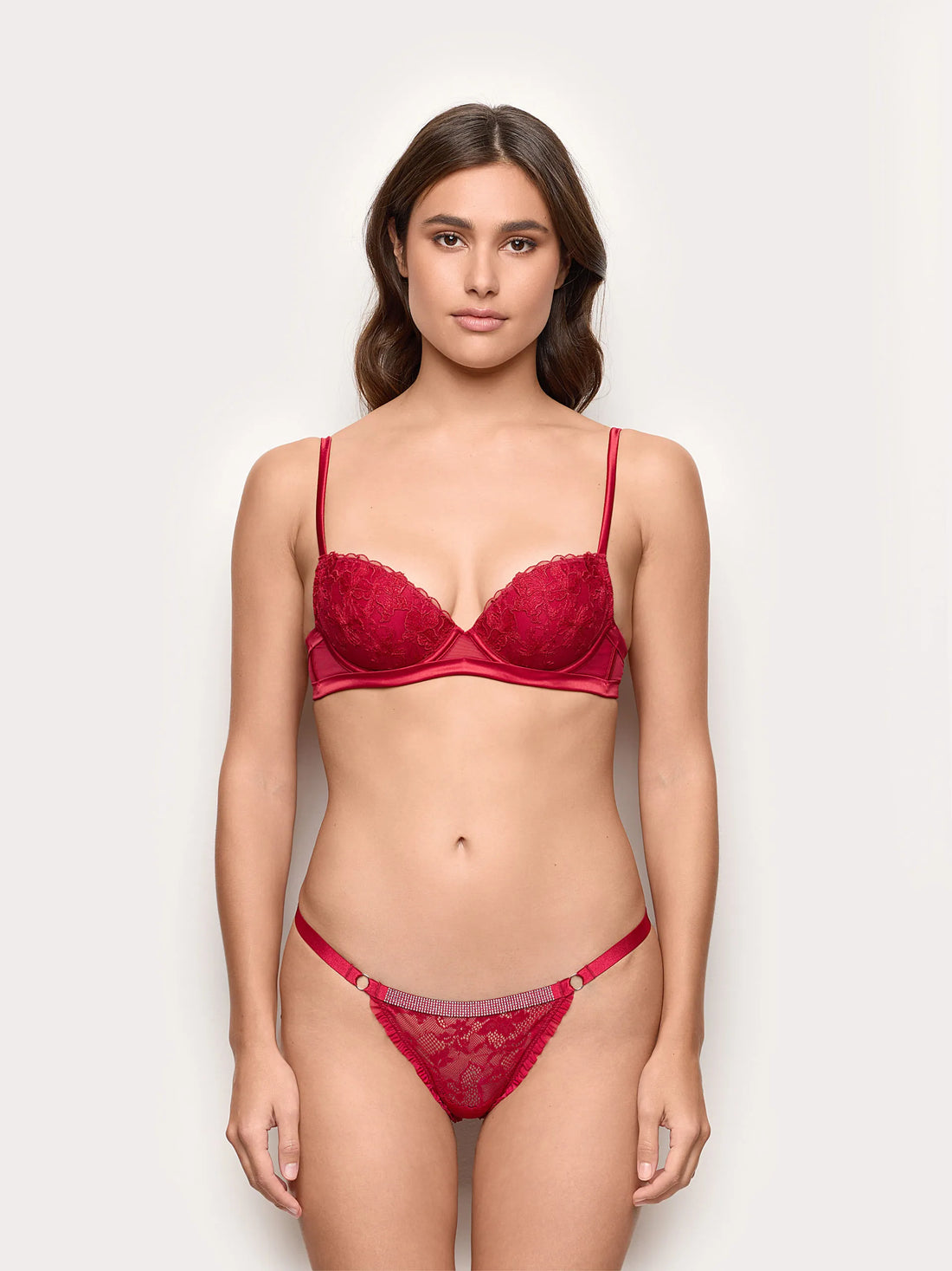 Yamamay_Ruby Red_Red Lace Jewel Thong Jolly_IPED184004_909_02
