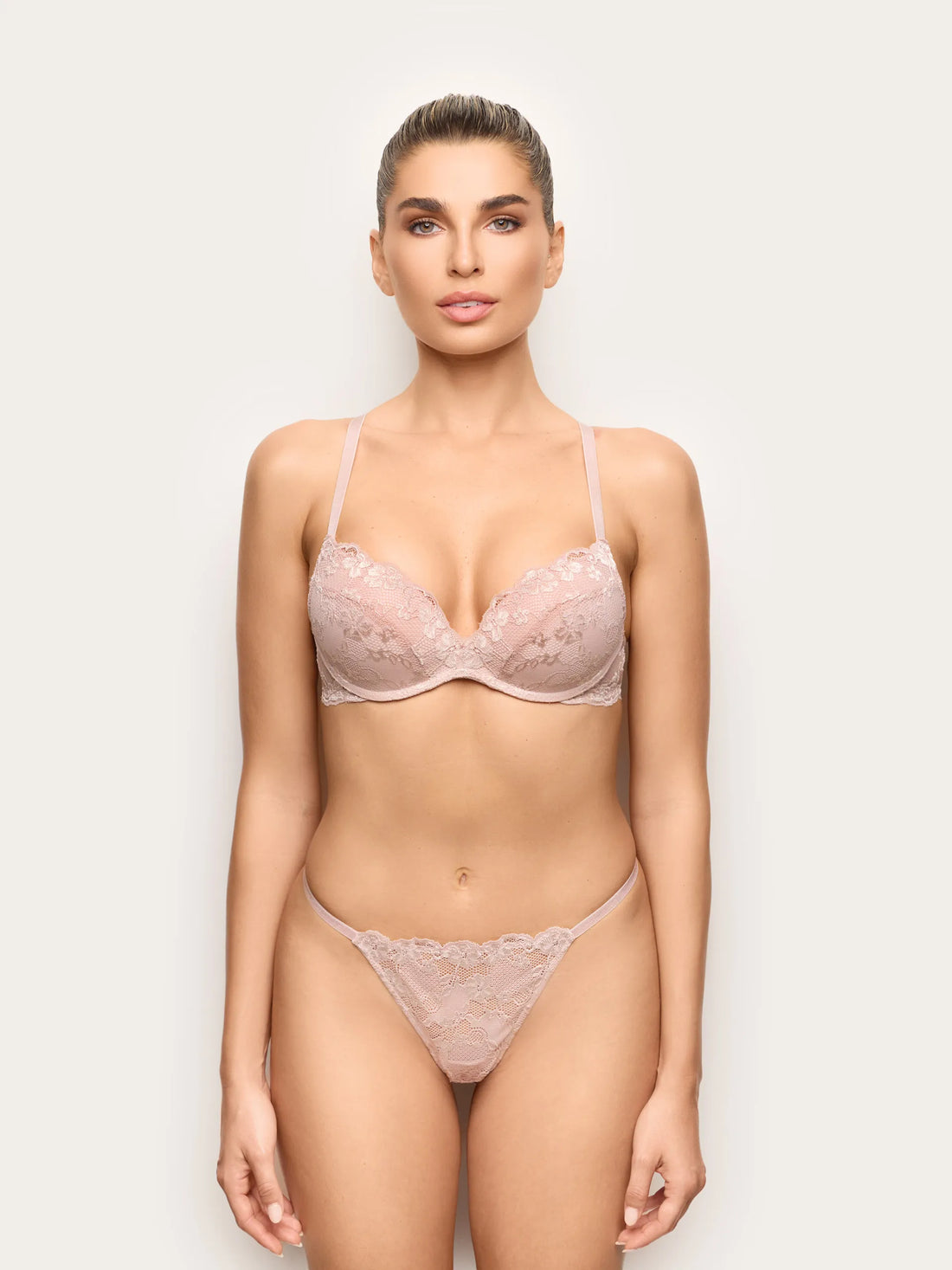 Yamamay CLAY ROSE Women Low Waist G-String - Primula Color SKU: IPED193003_239 Image 02