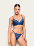 Yamamay DARK BLUE Women Low Waist G-String - Primula Color SKU: IPED193004_215 Image 01