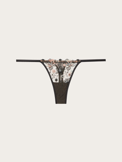 Yamamay BEIGE Women G-String - Floral Flow SKU: IPED193006_726 Image 05