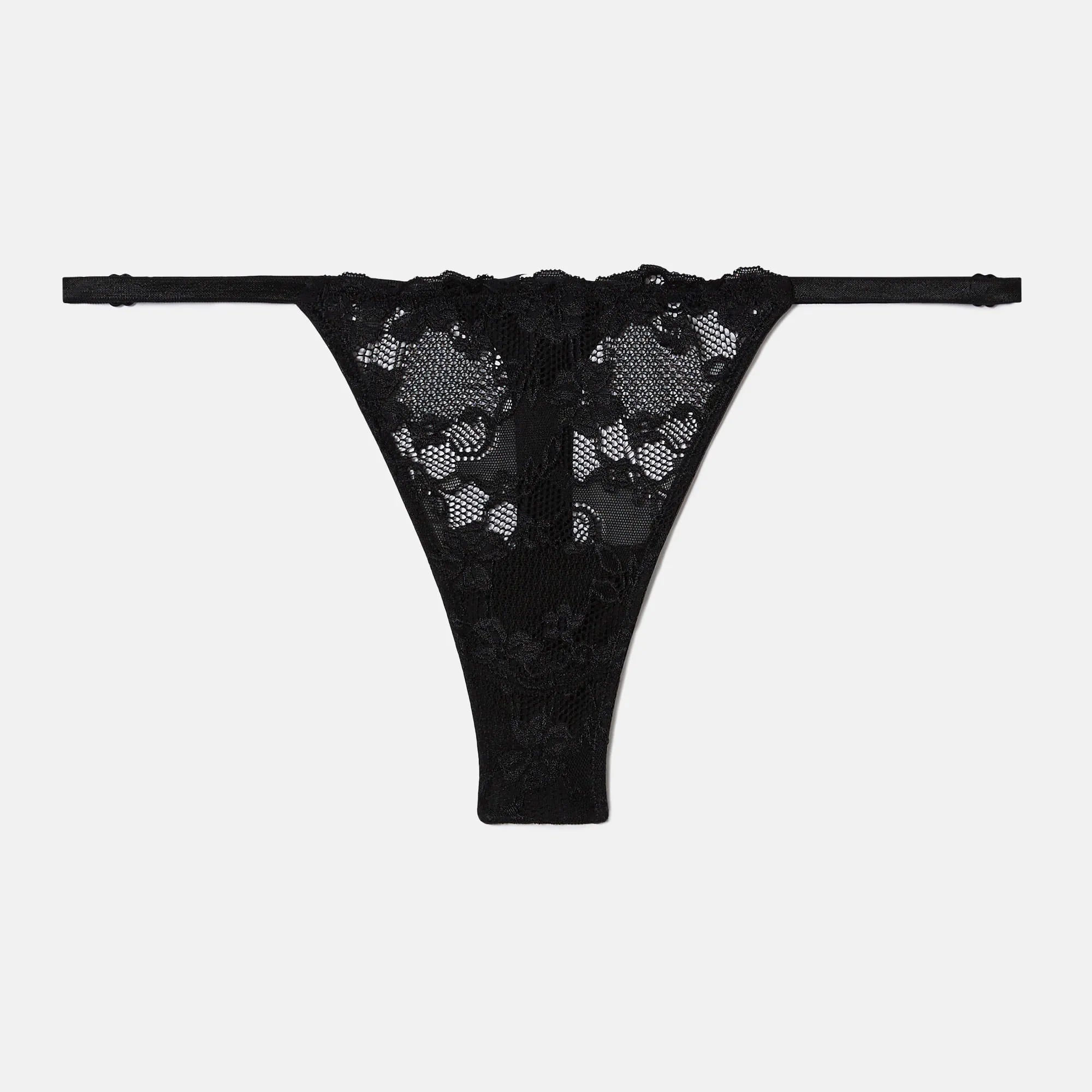 Yamamay_Black_Thong with Adjustable Hips - New Primula_IPED99X018_072_04
