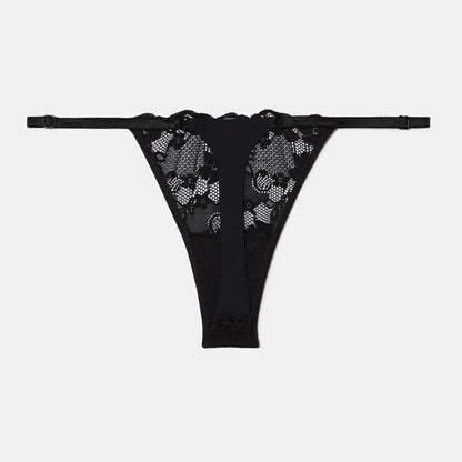 Yamamay_Black_Thong with Adjustable Hips - New Primula_IPED99X018_072_05