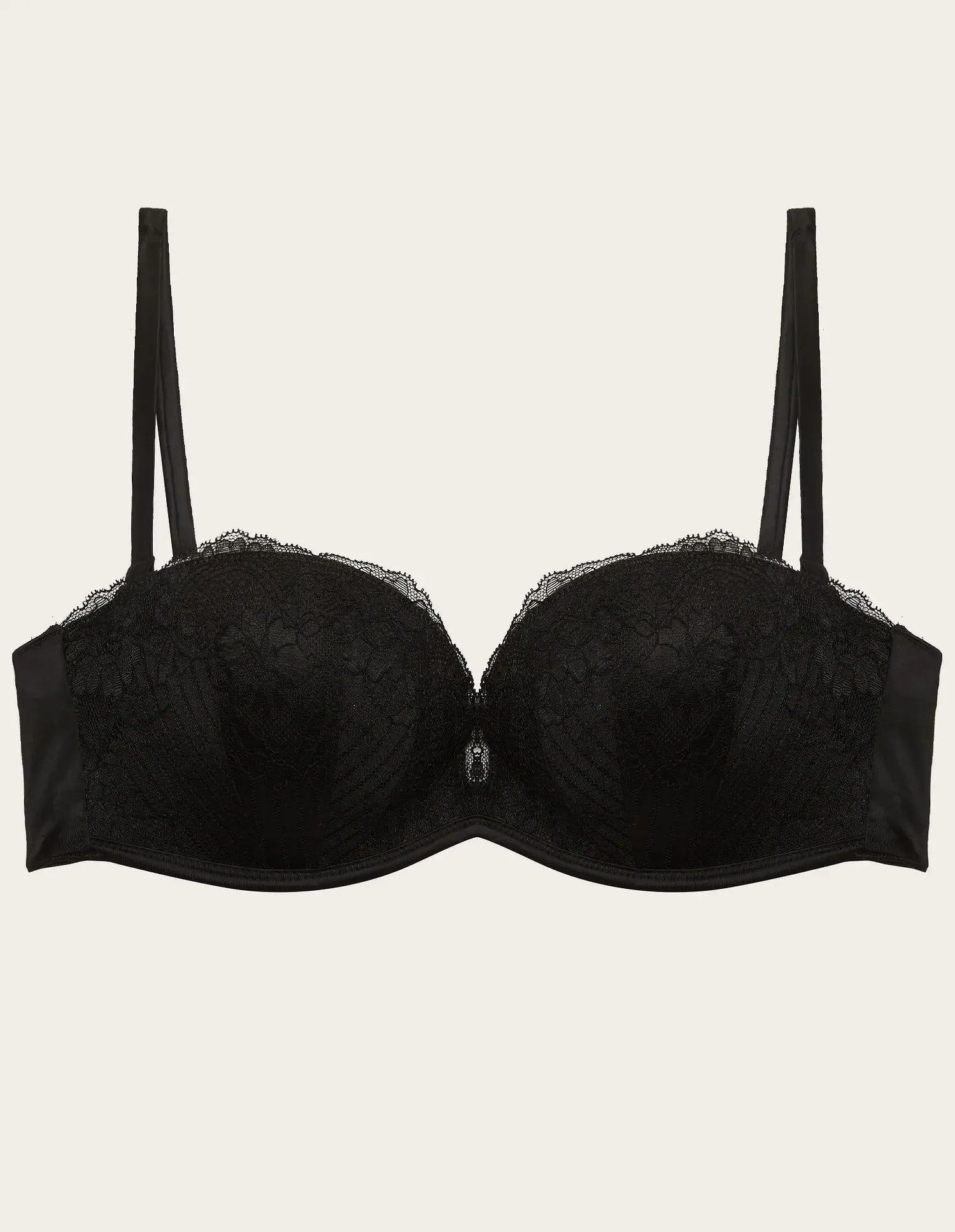 Yamamay_Black_Double Push-Up Bandeau with Underwire and Removable Straps Ð Malice_IPPD183001_072_06