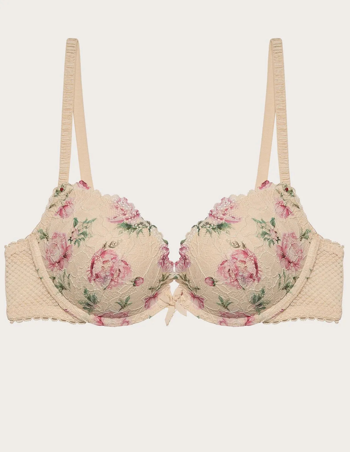 Yamamay_Almond_Soft Push-Up Bra in Lace Ð Eloise_IPUD183012_244_05