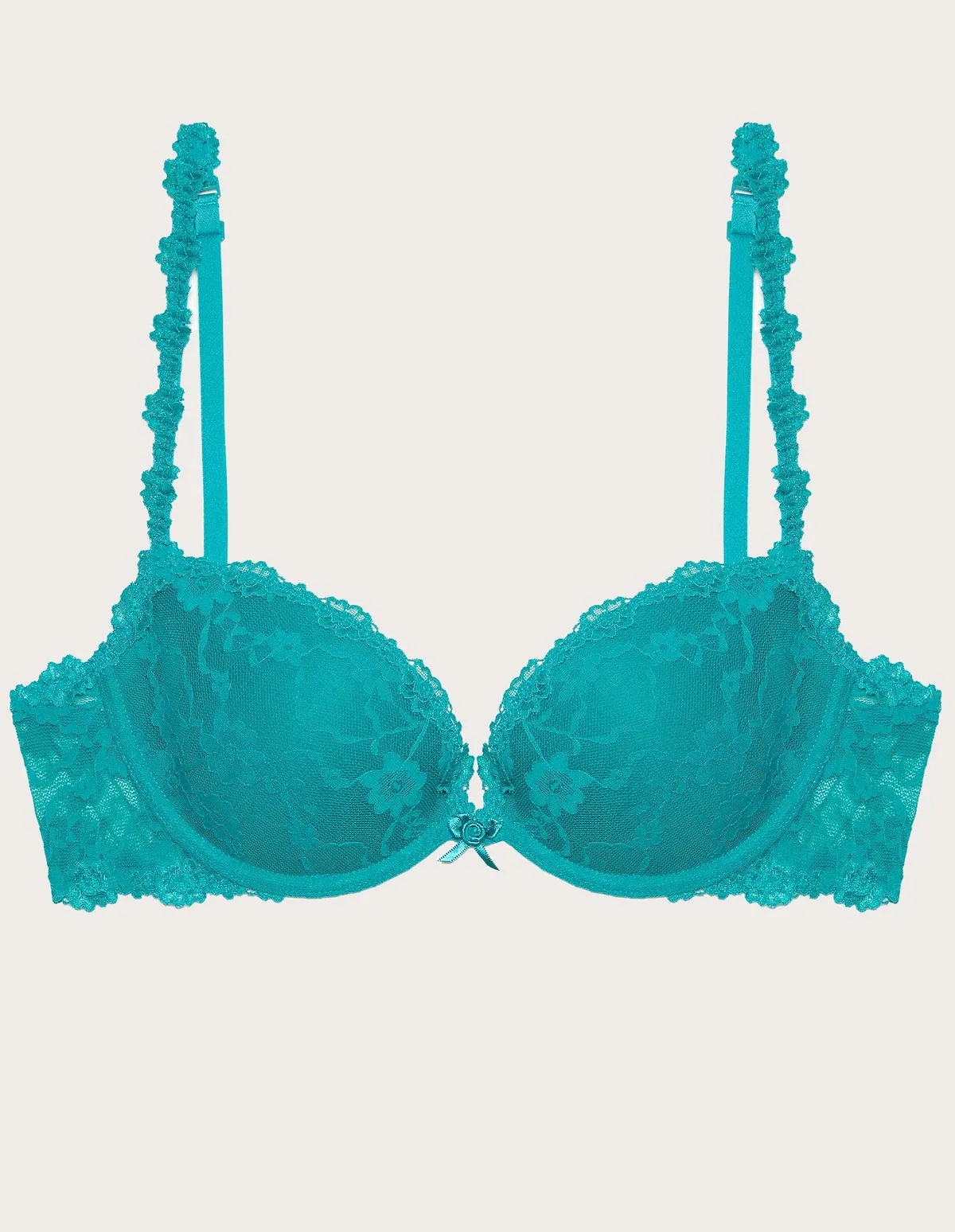 Yamamay_Lake Green_Soft Push-Up Bra with Underwire Ð Fancy Lace_IPUD183017_248_05