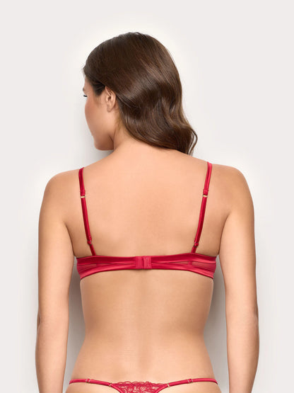 Yamamay_Ruby Red_Red Bloom Padded Push-Up with Underwire_IPUD184004_909_04