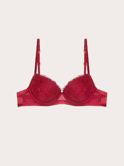 Yamamay_Ruby Red_Red Bloom Padded Push-Up with Underwire_IPUD184004_909_06