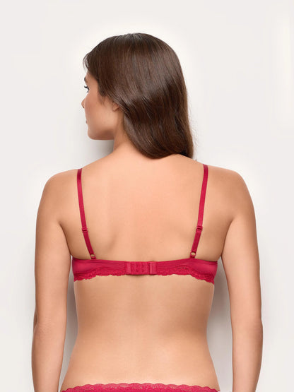 Yamamay_Ruby Red_Padded Push-Up with Underwire in Tencel¨ Modal with Silk_IPUD184005_909_04